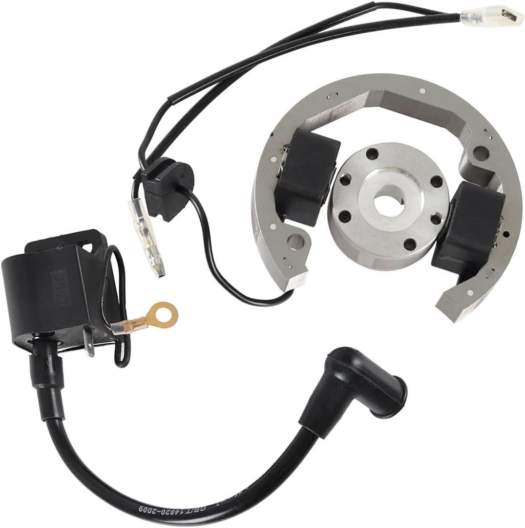 Stator Ignition Coil Stator Rotor Kit works with Flywheel Rotor fits for KTM 50 Senior Junior Pro LC SX 2002-2018 Adventure SXS Mini JR SR LC PRO