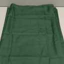 Biscaynebay Textured Fabric Square Tablecloths 54x54 Inch, Hunter Green Water Resistant Spill Proof Table Cloth Washable Small Card Folding Table Covers for Dining, Kitchen, Wedding and Parties