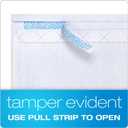 Columbian #8-5/8 Security Envelopes, 500 Pack, Double Window Self Seal Envelopes for QuickBooks Checks and Business Mailings, Tamper Evident, 3-5/8" x 8-5/8", Durable 24 lb White Paper