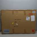 Large Vintage Mirrors for Wall 24 x 36 inches, Hanging Rustic Distressed White Mirror for Bedroom, Decorative Bathroom Vanity Mirror, Wood Framed Rectangular Wall Mounted Mirrors Decor