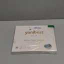 YANIBEST Adjustable Satin Bonnet for Sleeping Women Double Layer Hair Wrap Reduce Friction Prevent Frizz Natural Curly Hair (Large, Blue Zircon)