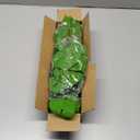 RECUTMS 6 Bundles Fake Plants Artificial Tropical Palm Leaves Tree Faux Monstera Shrubs Green Plant Turtle Leaf Stems UV Resistant Greenery Indoor Outdoor Home Garden Office Bouquet Filler Decor