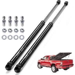 Vepagoo 27 inch 38Lb/169N Per Gas Struts Shock Lift Support for Truck Bed Cover Undercover Topper Pickup Tonneau Cover and Other Heavy Duty Application, 2pcs (1 Pair)