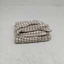 Tan Gingham Japanese Floor Mattress Futon Cover Full, Taupe Checked Plaid Japanese Tatami Mattress Cover,Grid Guest Sleeping Mat for Floor (Tan Gingham, Full)