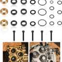 Upgraded Complete Pressure Washer Seal Kit Set - Replace for Briggs & Stratton Part Number 190595GS, 193807GS, 190711GS (Multi)