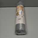 Kitchen Rugs Mat Non Slip Washable, Linen-Look 0.3" Thick Soft Cushioned Absorbent Kitchen Mats for Floor, Mild Anti-Fatigue Runner Rug Sink Mat Laundry Standing Mats, Easy Clean, Gray 17"x47"