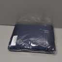 ROYALE LINENS 300 Thread Count 100% Long Staple Combed Cotton Fitted Sheet Twin - Super Soft Deep Pocket Bottom Sheet - Fitted Sheets Only - Elastic Sheets (Twin, Navy)