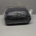 PHF Diamond Marshmallow Puff Comforter Set Queen Size, 3 Pieces Ultra Soft Lightweight Bedding Set for All Season, Pattern Textured 1 Comforter with 2 Pillow Shams, Black