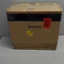 Round Rolling Stool with Footrest PU Leather Height Adjustable 360 Swivel Stool with Wheels Office Stool Chair Home Drafting Work Studio Shop SPA Salon Small (Grey)