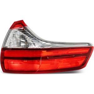 munirater 1-Pack Rear Right Tail Light Assembly Replacement for Sienna Base/L/LE/XLE/Limited 2015-2020 Passenger Side Outer Brake Lamp