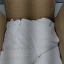 MYSKY HOME Floor to Ceiling Curtains 108 Inches White Sheer Window Drapes 1 Panel for Sliding Glass Door Back Tab Draperies Linen Look Boho Fabric, Soft Cotton Blend Light Filtering for Living Room