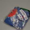 Car Window Shade for Baby, 2 Pack Magnetic Double Layer Cute Dinosaurs Car Sun Shade Side Window, Adjustable Privacy Blackout/See-Through Window Curtains for Baby Kids UV Protection (Blue Rear)