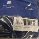 Twin Size Fitted Bed Sheet - Pack of 2 Single Fitted Bottom Sheet Only - Fits Mattress Up to 16" Deep Pockets - Extra Soft, Breathable & Cooling - Hotel Quality, Shrink and Wrinkle Free - Navy Blue