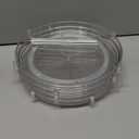 2 Set 2 Tier Non-Skid Acrylic Lazy Susan Turntable Organizer - Rotating Spice Rack - Spinning Organization for Kitchen, Pantry, Countertop, Closet, Bathroom, Vanity, Medicine Cabinet Organizing,9.25''