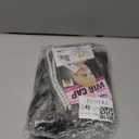 Old Lady Wig Costume for Women, 100 Days Gray Grandma Wg for Women, Granny Costume for Halloween Cosplay (7 Pieces)