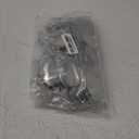 100 Pieces Heart Shaped Blank Button Maker Supplies for Button Maker Machine Heart Badge Pin Button Parts, Includes Metal Button Pin Back Cover, Metal Shell, Clear Film, Gasket, Blank Paper (HEART SHAPE/2.28X2.1INCH)