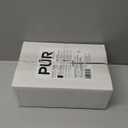 PUR Plus Vertical Faucet-Mount Water Filtration System, Lead-Reducing Filter, Easy Installation, 100-Gallon Capacity, Compatible with External Aerators, Grey