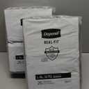 Depend Real Fit Adult Diapers, Incontinence Underwear for Men, Disposable, Maximum Absorbency, Large/Extra Large, 52 Count (2 Packs of 26) (Grey)