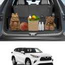 Karltys Envelope Style Cargo Net for Toyota Highlander 2020-2025 2026, Heavy Duty Rear Trunk Cargo Net for Highlander Accessories, Elastic Nylon Mesh Storage Netting Organizer