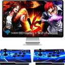GWALSNTH 16800 Games in 1 Pandora's Box with WiFi Arcade Game Console, 3D Games,1280x720 Full HD,Support 4 Players,Search/Hide/Save/Load/Pause, 25 inches x 9.8 inches x 2 inches