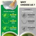 TEANAGOO Matcha Bowl with Spout, 2-PCS Ceramic Matcha Bowl and Whisk Holder (Chawan), 18 OZ/510ML White Bowl with Stand, Green Tea Traditional Ceremonial Accessories, Gift Set for Friend, Matcha Set