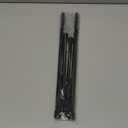 2 Pack Spring Tension Curtain Rod for Windows 26 to 39 inch Black Small Tension Rod Adjustable Spring Curtain Rods No Drilling Short Tension Rod for Kitchen, Closet, Bathroom, Bookshelf