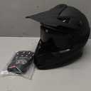 Kids Dirt Bike Helmets Youth Motorcycle Helmet, Kids Motorcycle Full Face Helmet for Off-Road, ATV, UTV, Street Riding with Goggles Gloves, DOT Approved, Matte Black, XL