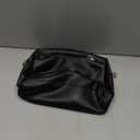 VOROLO Crossbody Bag Small Leather Triple Zip Crossbody Purse Shoulder Bag with Ajustable Strap for Women Matte Black