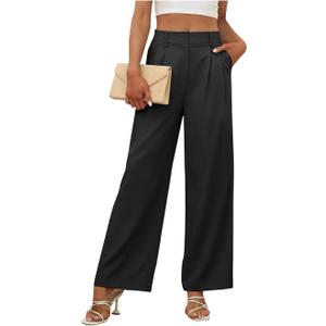 Wide Leg Pants | High Waisted Trousers with Pockets | Comfortable Work & Business Casual Pant
L Wide Leg Pants | High Waisted Trousers with Pockets | Comfortable Work & Business Casual Pant
L