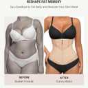 FeelinGirl Waist Trainer for Women Waist Cincher Corset Shapewear Tummy Control Body Shaper Sport Workout Girdle (Skin, M)