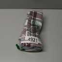 CARRIE HOME Red Christmas Tartan Plaid Pillow Covers 18x18 Set of 2 Farmhouse Buffalo Plaid Red Striped Throw Pillow Cover for Living Room Couch Sofa