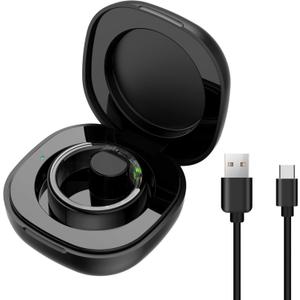 Smart Ring Charging Case Magnetic Charging Compartment Portable Charger for Fitness Ring with Magnetic Charging Port