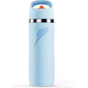 Gatorade 'Overtime' 22oz Stainless Steel Water Bottle, Straw Cap, Blue