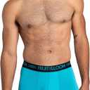Fruit of the Loom Men's Men's Breathable Boxer Briefs, Moisture Wicking Underwear, Assorted Color Multipacks (L)