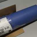 PerkHomy 36" x 2,400" (200') Blue Kraft Paper Roll for Craft Bulletin Board Paper Art Table Covering Crafting Gift Wrapping Bouquet Packing Parcel 80GSM 55LB (Blue, 36" x 200')