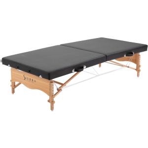 Sierra Comfort Low-Level Portable Massage Table, SC-1004 (Black)