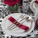 Organic White Plates Combo (7.5"+10") Case of 128 (4 packs x 32)