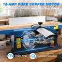 6-Inch Benchtop Jointer, 15-Amp 13000 RPM Pure Copper Motor