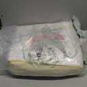 50 ft x 10 ft Wrinkle Free White Backdrop Curtain for Wedding Parties, Polyester Photo Backdrop Drapes for Baby Shower Birthday Party Backdrop Stand, Bulk Thick Background Curtains, 5x10FT 10 Panels