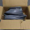 Upgraded 4986ER0004F Door Gasket Fit for Ken-More L-G Front Load Washer Rubber Seal, Washer Parts with Drain Port WM2250CW WM2050CW WM2301HR, Replaces 4986ER0004J 4986ER0004K 4986ER0004N by AMI PARTS