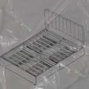 Seventable Full Size Bed Frame with 4 Storage Drawers & Charging Station, Upholstered Platform Bed with Storage Headboard and LED Light, No Box Spring Needed, Noise Free, Easy Assembly, Cream White