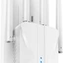 ROQRL WiFi Extender 2026 AC1200 Dual Band 5GHz/2.4GHz Signal Booster Up to 15,999 Sq.ft, 3-in-1 Wireless Repeater Router Amplifier for Home with Ethernet Port
