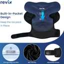 REVIX Shoulder Ice Pack Wrap, Ice Shoulder Brace for Rotator Cuff and Arm, Reusable Gel Cold Therapy Wrap for Discomfort Relief & Muscle Relaxation