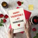 2 x TQDaiker Funny Valentine's Day Card for Boyfriend,Rude Valentines Day Card for Men Him,Naughty Valentine's Day Card for Husband Fiance,Envelope Included.