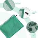 Berlune Large Mesh Laundry Bags, 24 x 36 Inch Bulk Wash Set with Drawstring for Commercial Use, Dorms, Vacation Rentals, Laundromats, Apartments & Facilities(Green,30)