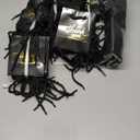 Yeaqee 100 Pack Mini Gift Bags Bulk 4 x 2.75 x 4.5 Inch Small Thank You Paper Bags with Handle and Tissue Paper for Wedding Birthday Baby Shower Business Graduation Party Favors(Black)