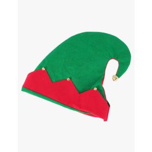 Cabilock 6Pc Christmas Elf Hat for Decorative Clown Headdress with Bells Festive Party Accessory for Holiday Cosplay and Photo Props Christmas Hat for Celebrations