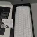 AULA F75 Pro Wireless Mechanical Keyboard with Knob,75% Hot Swappable Custom Gaming Keyboards,RGB Backlit,Pre-lubed Switches,Side Printed PBT Keycaps Creamy Sounding Computer Keyboard, Line White