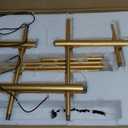 76 Industrial Pendant Light 6-Lights Adjustable Farmhouse Chandelier Modern Pendant Lighting Fixtures for Dining Room Living Room Kitchen Island Bedroom, UL Listed