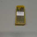 4 x Four-Flute Sawtooth Eccentric Drill Bit Multifunction Four Edged Serrated Eccentric Drill 4-Flute High Hardness Four Edged Serrated Drill Bit Set 4/5/6/8/10/12mm for Concrete Tile Ceramic Wood